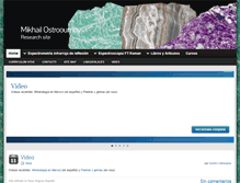 Tablet Screenshot of mineralog.net
